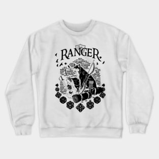 RPG Class Series: Ranger - Black Version Crewneck Sweatshirt